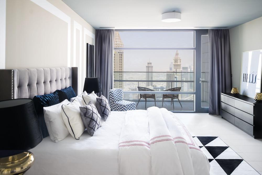 Dream Inn Apartments - Index Tower With Skyline Views Дубай Экстерьер фото